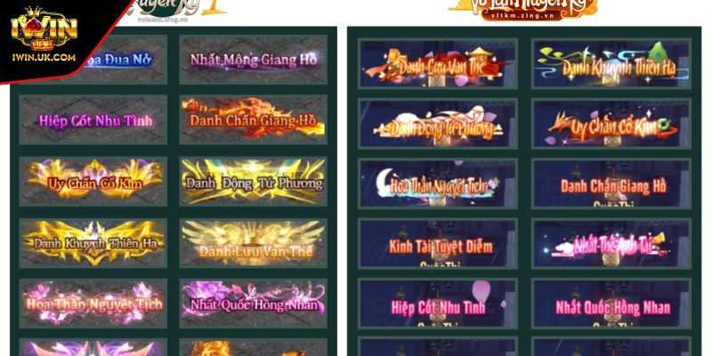 Slot Võ Lâm Truyền Kỳ IWIN Tips Làm Giàu Từ Game Kinh Điển 3 Các mức thưởng jackpot của slot võ lâm truyền kỳ